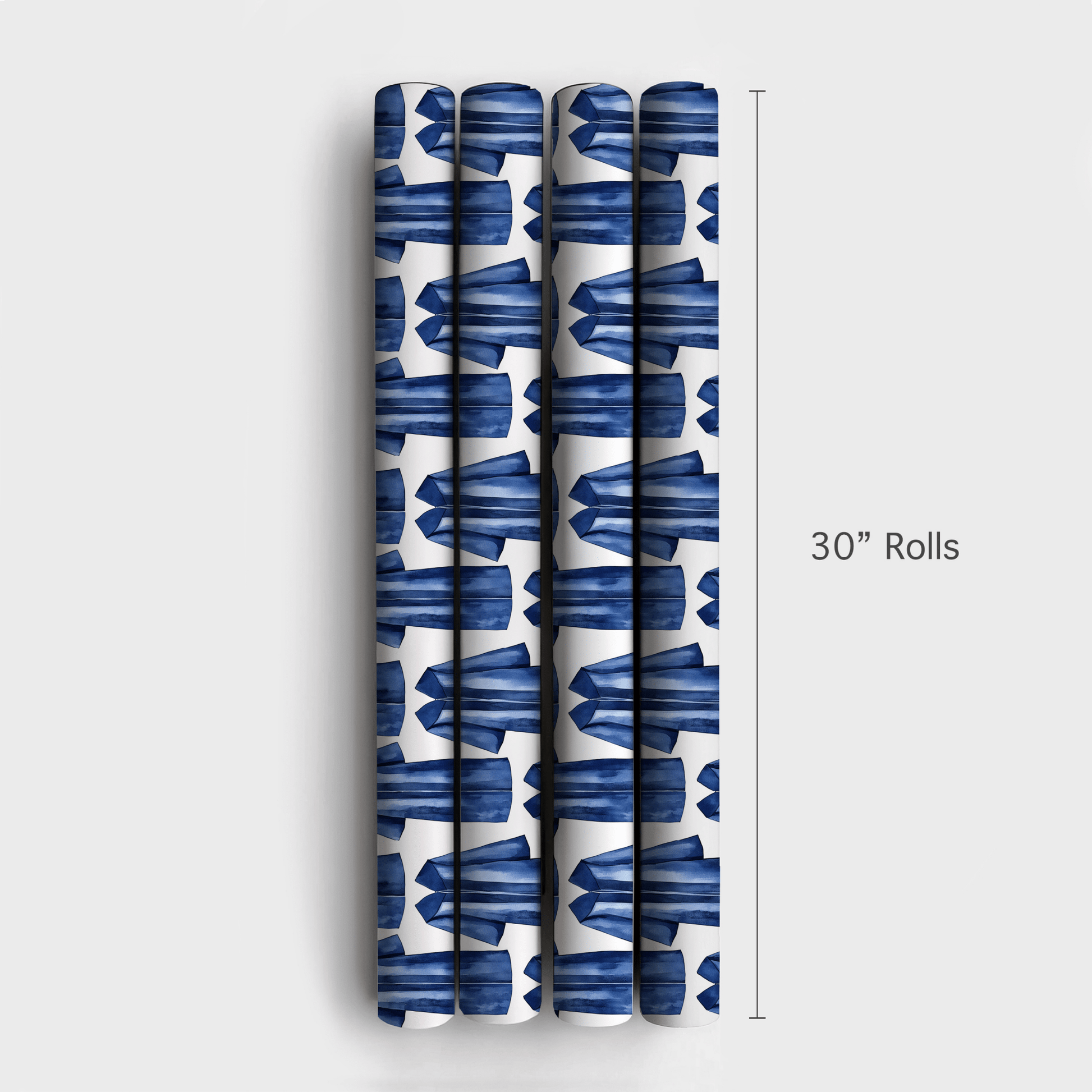 A Degree in Blue - Wrapping Paper - Aspen & Arlo