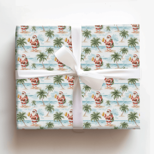Merry and Malibu - Wrapping Paper - Aspen & Arlo
