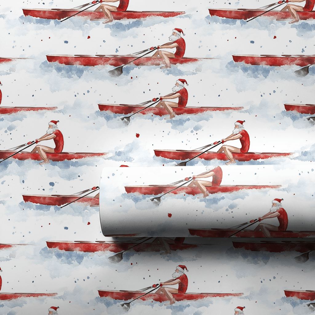 Santa Crew Team - Wrapping Paper - Aspen & Arlo