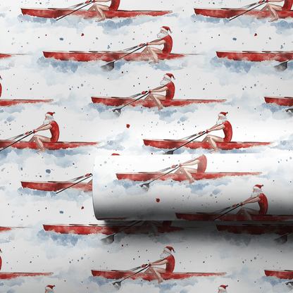 Santa Crew Team - Wrapping Paper - Aspen & Arlo