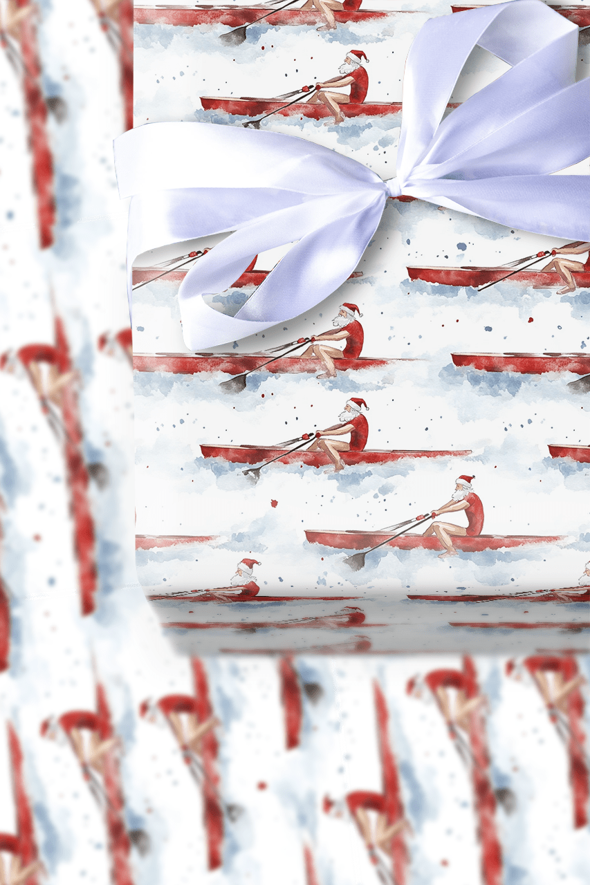 Santa Crew Team - Wrapping Paper - Aspen & Arlo