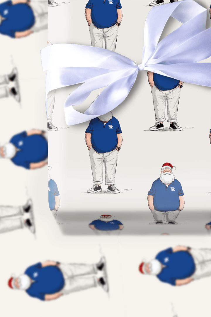 UK Santa Polo - Wrapping Paper - Aspen & Arlo