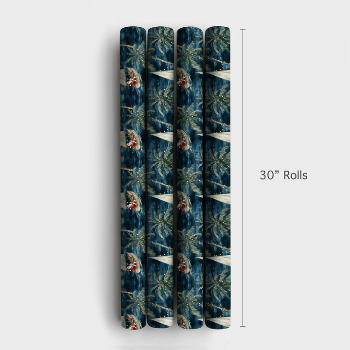 Sailaway Santa - Wrapping Paper - Aspen & Arlo