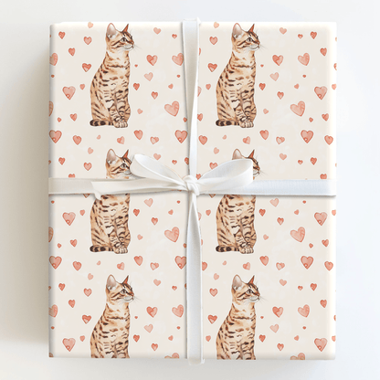 Here Pretty Kitty - Wrapping Paper - Aspen & Arlo
