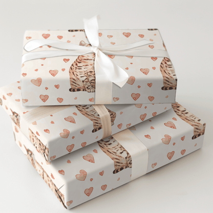 Here Pretty Kitty - Wrapping Paper - Aspen & Arlo
