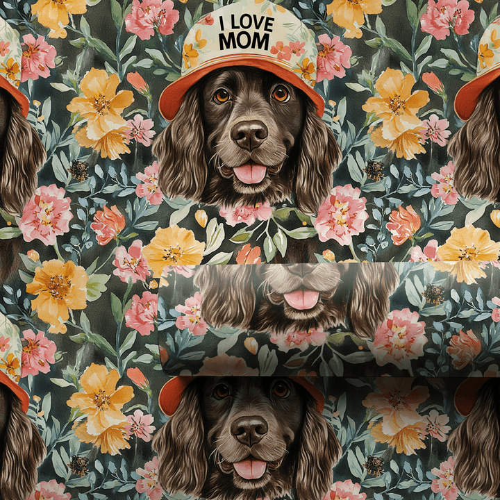Mom's Favorite Boykin Spaniel - Wrapping Paper - Aspen & Arlo