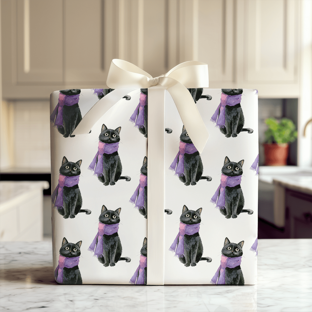 Good Luck Scarf - Wrapping Paper - Aspen & Arlo