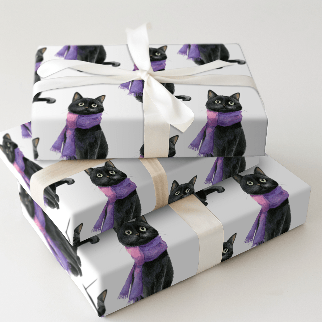 Good Luck Scarf - Wrapping Paper - Aspen & Arlo