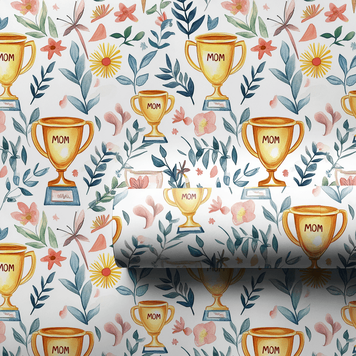 Number One Mom - Wrapping Paper - Aspen & Arlo