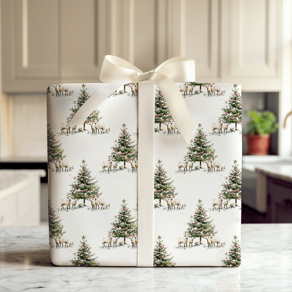 Boers of Holly - Wrapping Paper - Aspen & Arlo