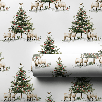 Boers of Holly - Wrapping Paper - Aspen & Arlo