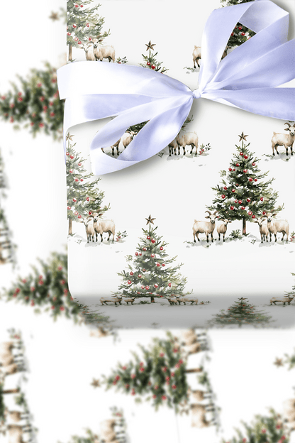 Boers of Holly - Wrapping Paper - Aspen & Arlo