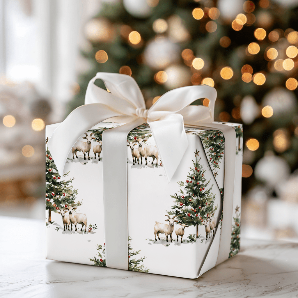 Boers of Holly - Wrapping Paper - Aspen & Arlo