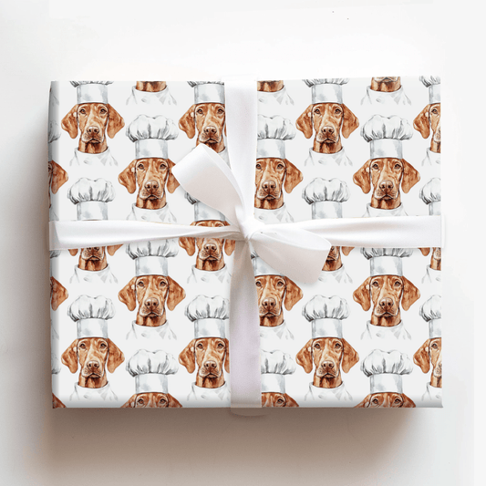 Cooking with the Vizsla - Wrapping Paper - Aspen & Arlo