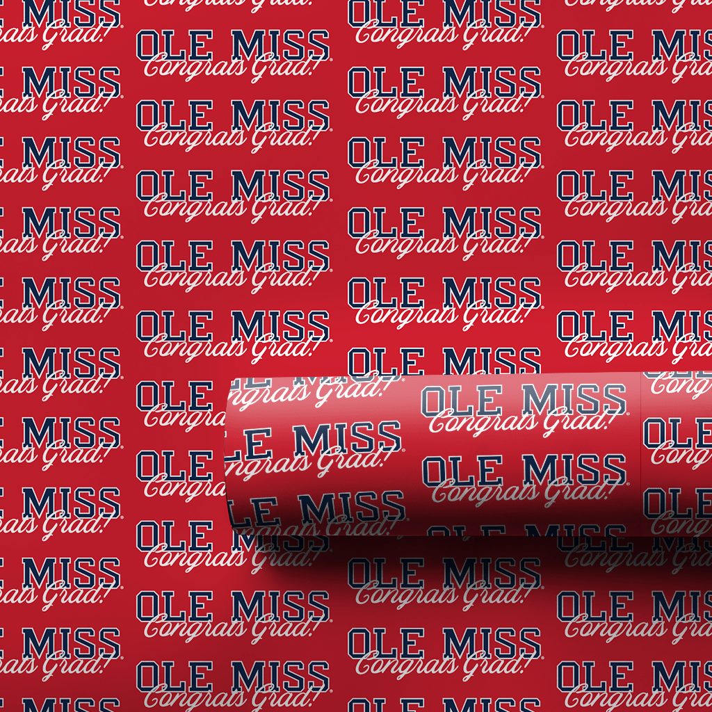 Congrats Ole Miss Grad - Wrapping Paper - Aspen & Arlo