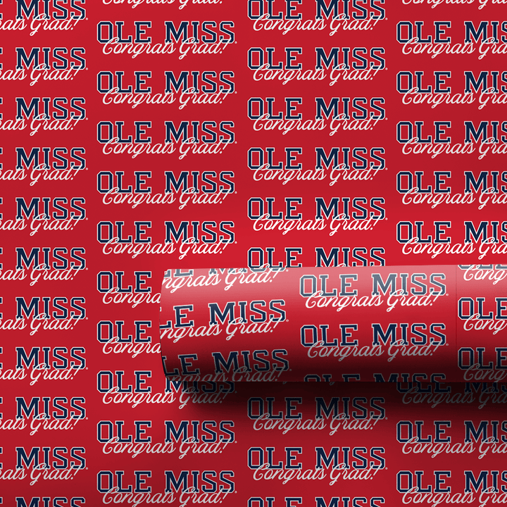 Congrats Ole Miss Grad - Wrapping Paper - Aspen & Arlo
