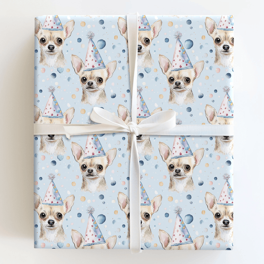 Tiny Pawty Time - Wrapping Paper - Aspen & Arlo