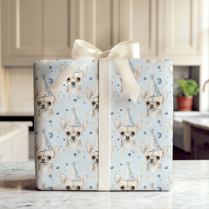 Tiny Pawty Time - Wrapping Paper - Aspen & Arlo
