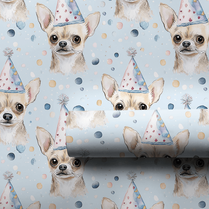 Tiny Pawty Time - Wrapping Paper - Aspen & Arlo