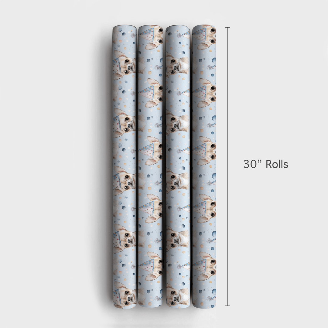 Tiny Pawty Time - Wrapping Paper - Aspen & Arlo