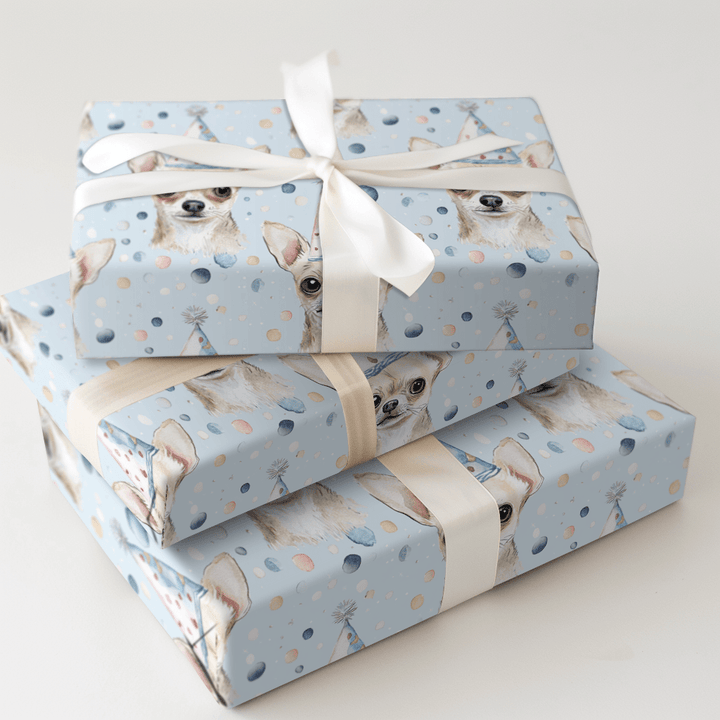 Tiny Pawty Time - Wrapping Paper - Aspen & Arlo