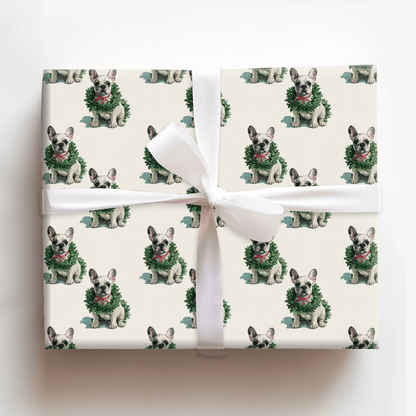 Ring Around the Frenchie - Wrapping Paper - Aspen & Arlo