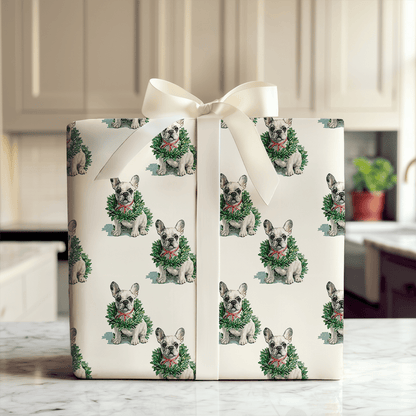 Ring Around the Frenchie - Wrapping Paper - Aspen & Arlo