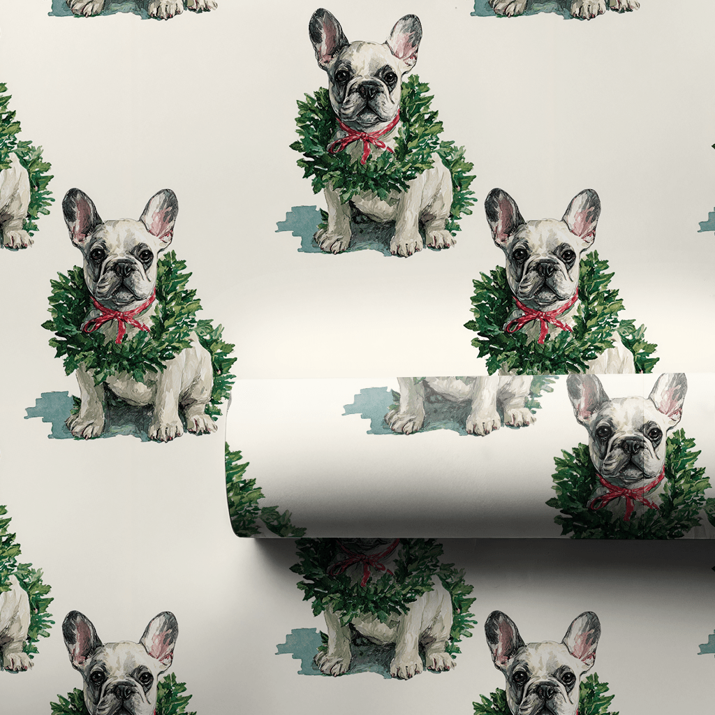 Ring Around the Frenchie - Wrapping Paper - Aspen & Arlo
