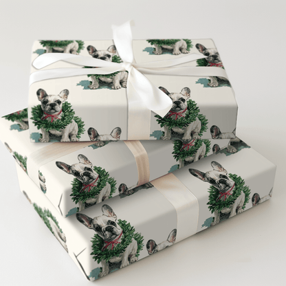 Ring Around the Frenchie - Wrapping Paper - Aspen & Arlo