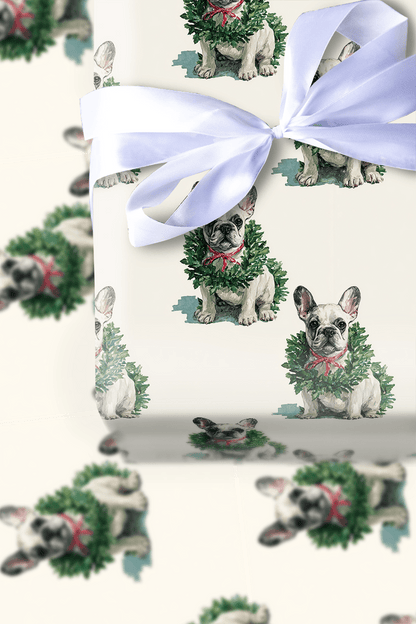 Ring Around the Frenchie - Wrapping Paper - Aspen & Arlo