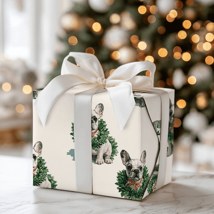 Ring Around the Frenchie - Wrapping Paper - Aspen & Arlo