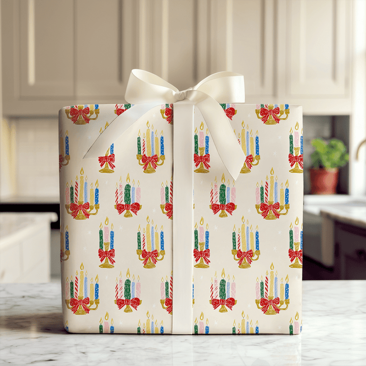 Colorful Candle Festivity