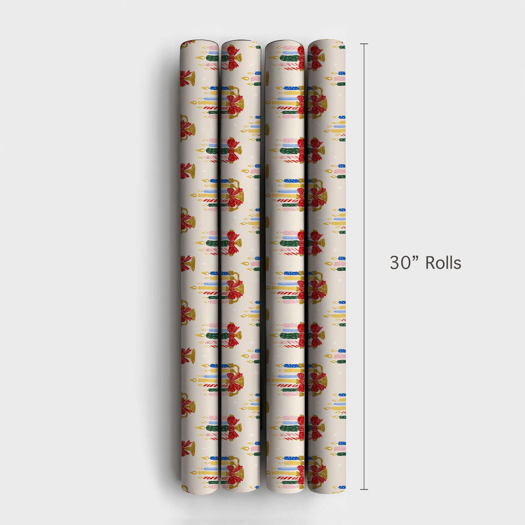 Colorful Candle Festivity