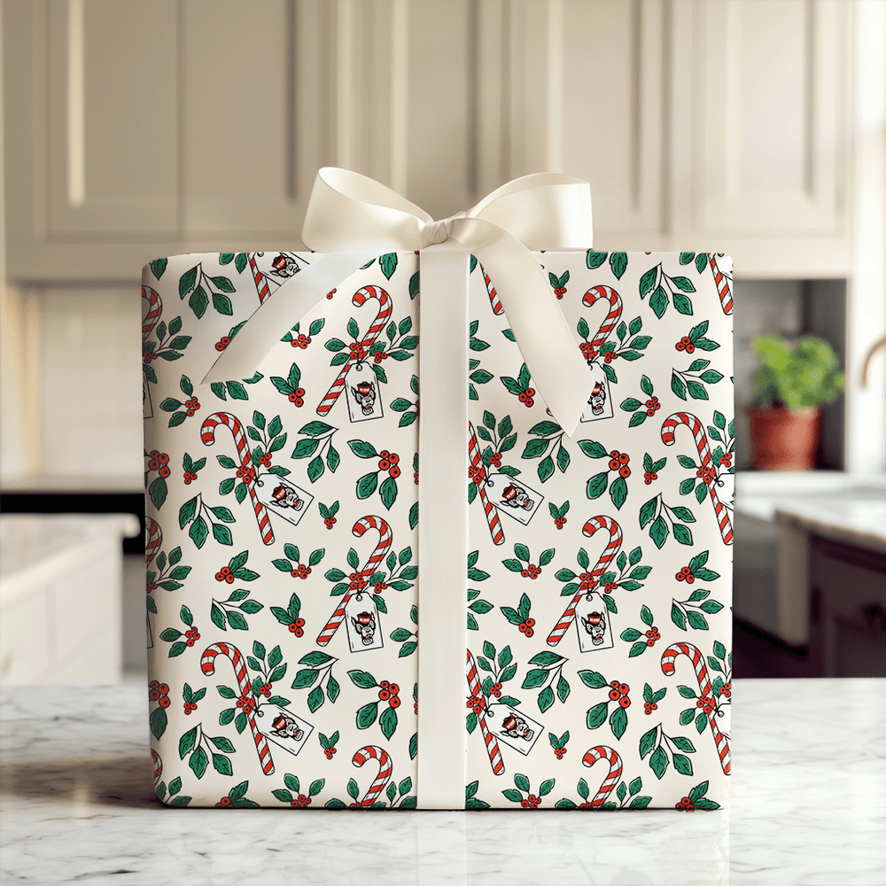 Peppermint South Carolina State - Wrapping Paper - Aspen & Arlo