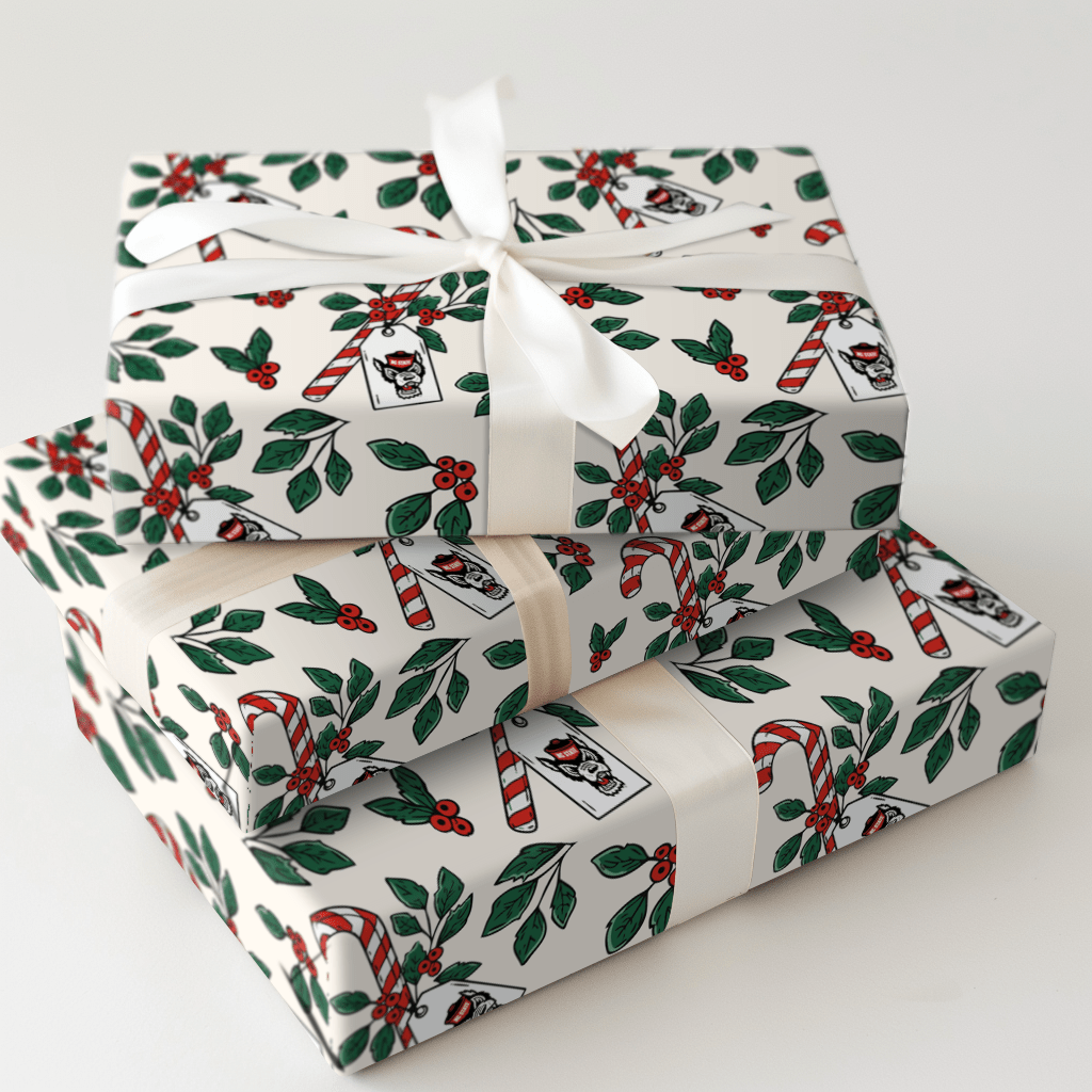 Peppermint South Carolina State - Wrapping Paper - Aspen & Arlo