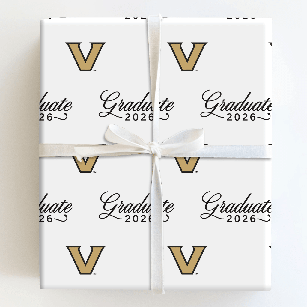 Vanderbilt Graduate 2026 - Wrapping Paper - Aspen & Arlo