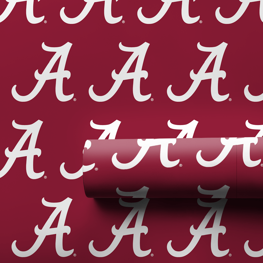 Alabama A - Wrapping Paper - Aspen & Arlo