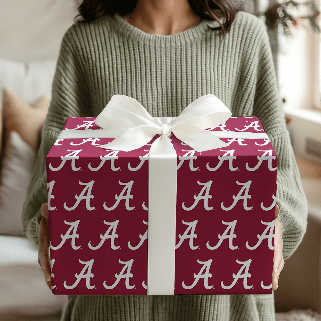 Alabama A - Wrapping Paper - Aspen & Arlo