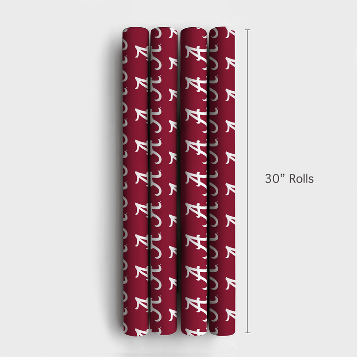 Alabama A - Wrapping Paper - Aspen & Arlo