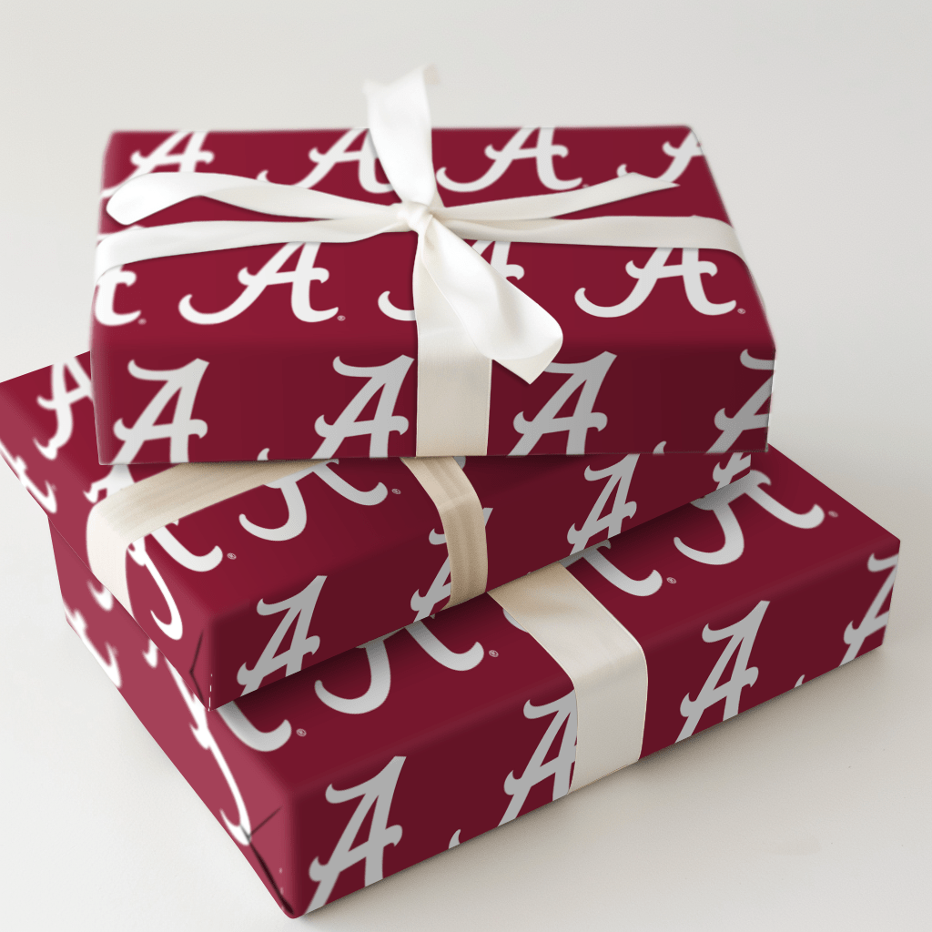 Alabama A - Wrapping Paper - Aspen & Arlo