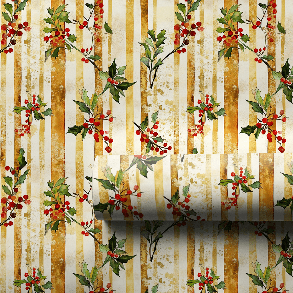 Checking It Stripes - Wrapping Paper - Aspen & Arlo