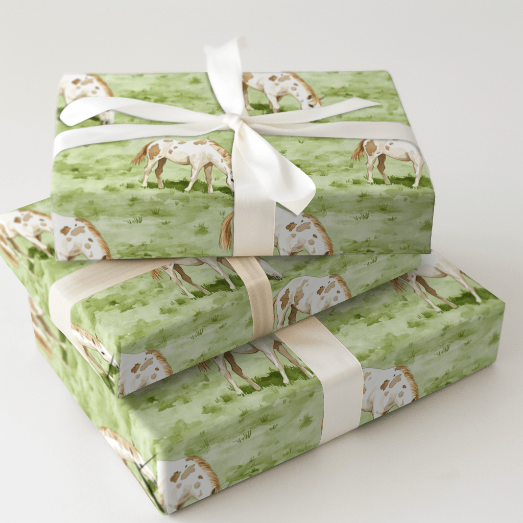 Appaloosa Glow - Wrapping Paper - Aspen & Arlo