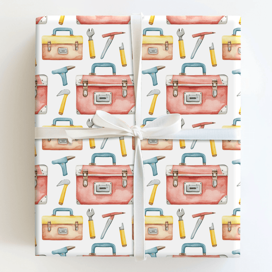Under Construction Always - Wrapping Paper - Aspen & Arlo