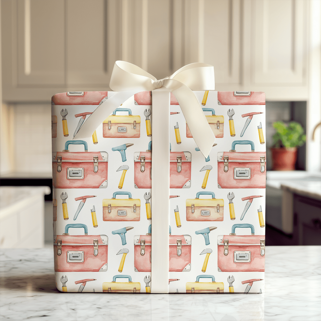 Under Construction Always - Wrapping Paper - Aspen & Arlo