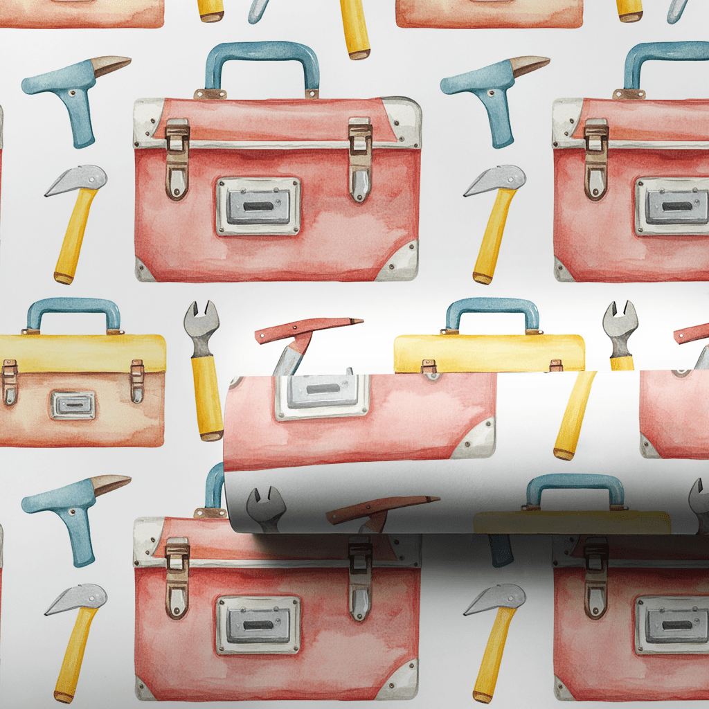 Under Construction Always - Wrapping Paper - Aspen & Arlo