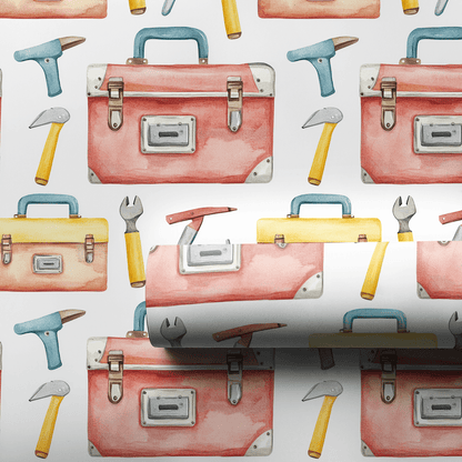 Under Construction Always - Wrapping Paper - Aspen & Arlo