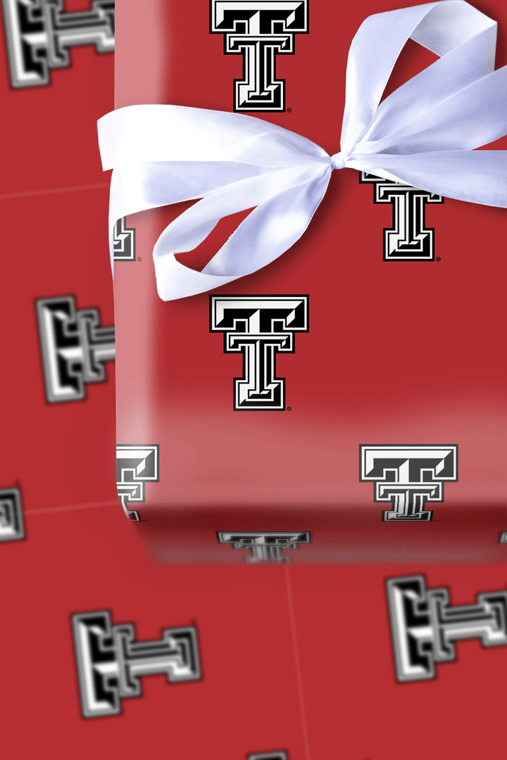 Red Raider Cheer - Wrapping Paper - Aspen & Arlo