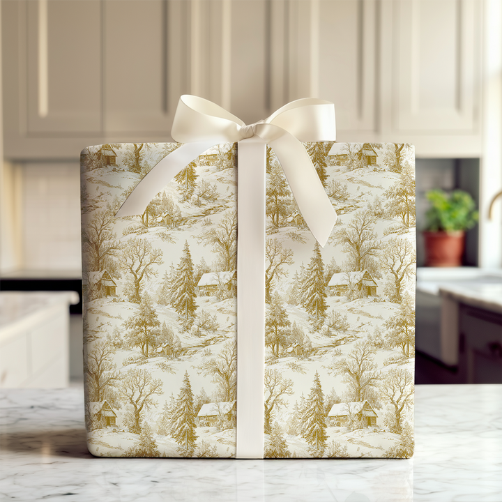 Snowy Woodland Toile