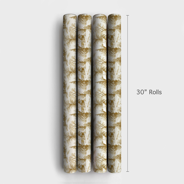 Snowy Woodland Toile