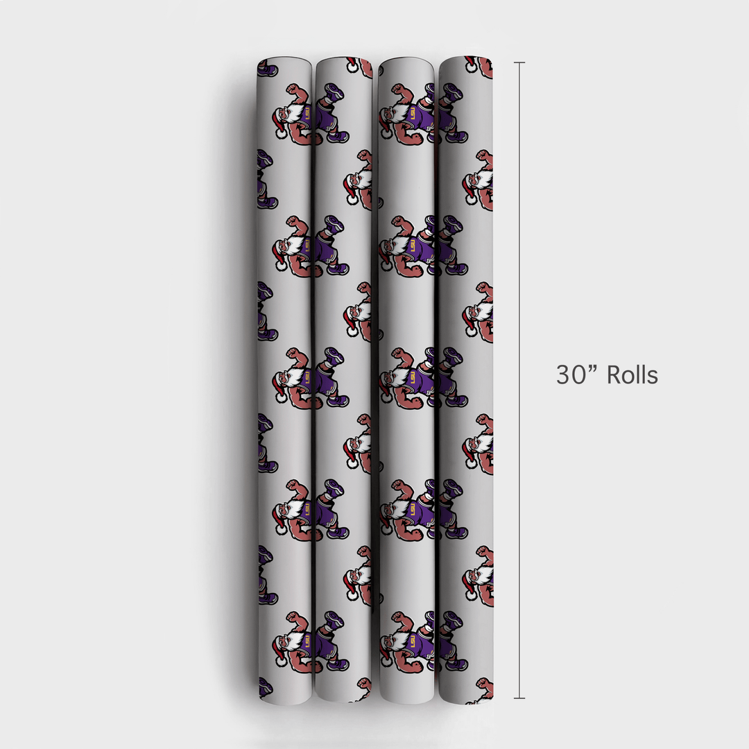 Deck the Court – Tiger Style - Wrapping Paper - Aspen & Arlo